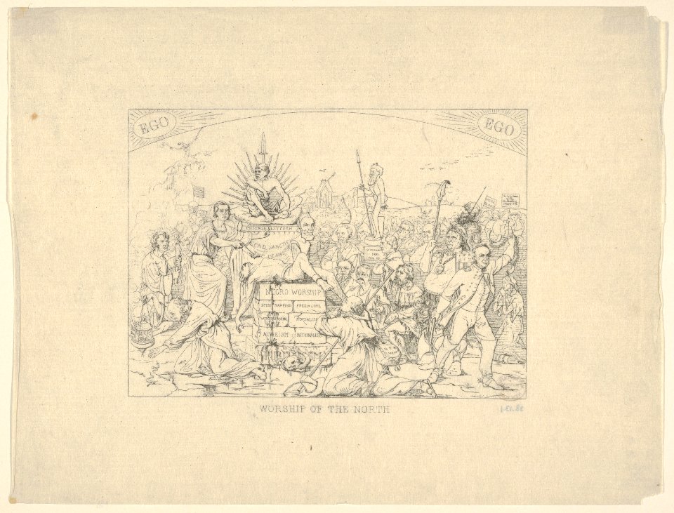 Worship of the North (from Confederate War Etchings) MET DP831320
