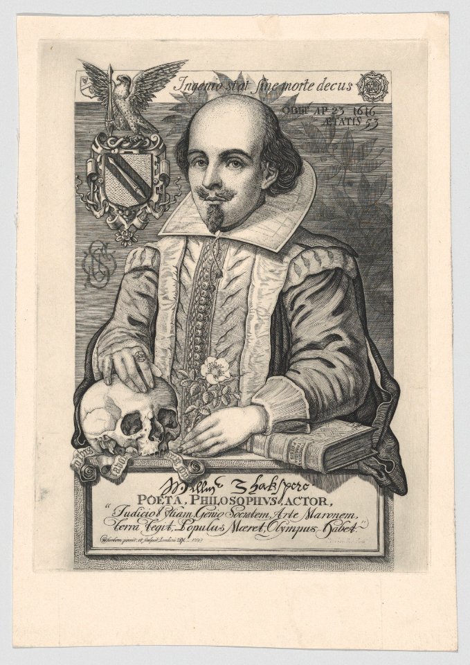 William Shakespeare MET DP858187