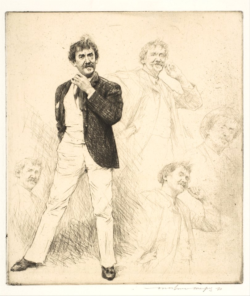 Whistler in White Ducks (Whistler- Five Faces) MET DP815636