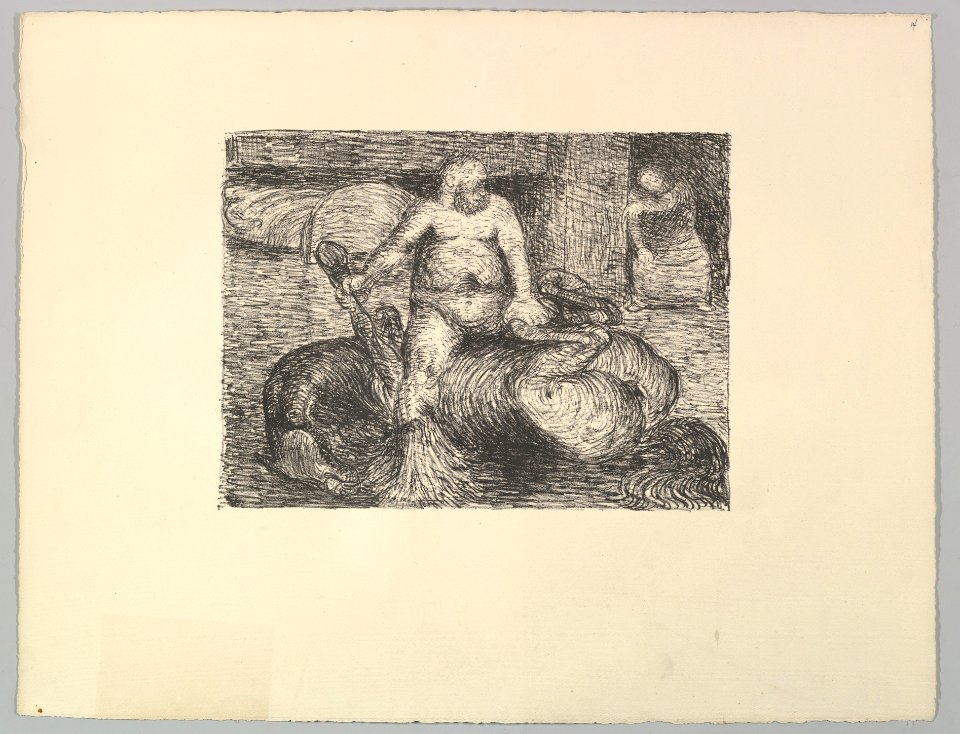 Woman at the Hearth (Die Frau am Herde) MET DP821879