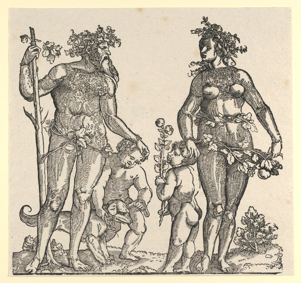 Wild Man and Wild Woman MET DP849298