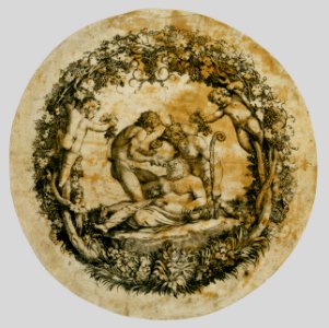 Wilton album, folio 41- The Drunken Silenus (Tazza Farnese) MET 27.78.1.150