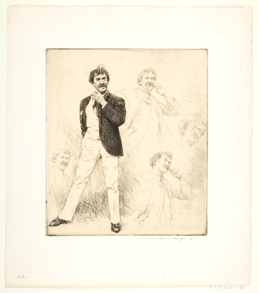 Whistler in White Ducks (Whistler- Five Faces) MET DP815646