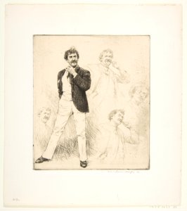 Whistler in White Ducks (Whistler- Five Faces) MET DP815646