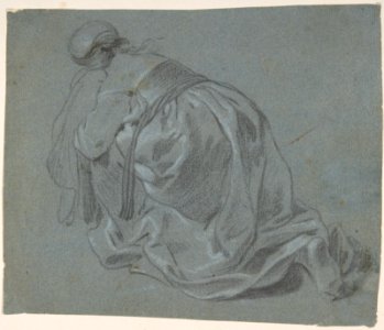 Weeping Woman Kneeling, Seen from Behind MET DP800097