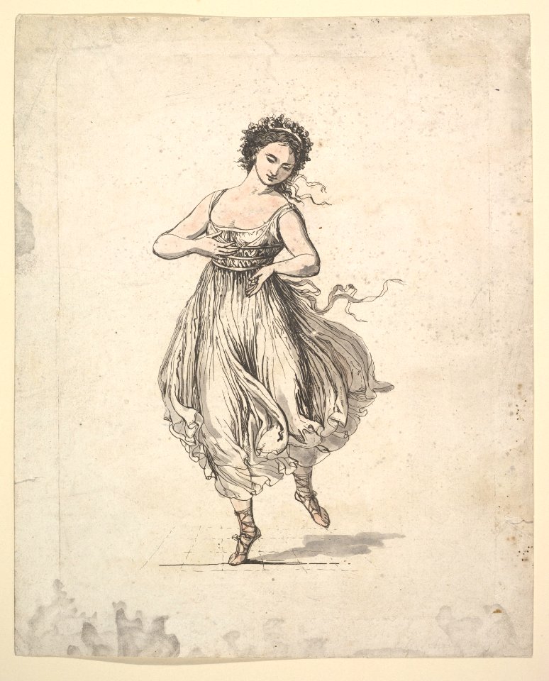 Woman Alone, from the series the Dancing Pair Vigano MET DP822783