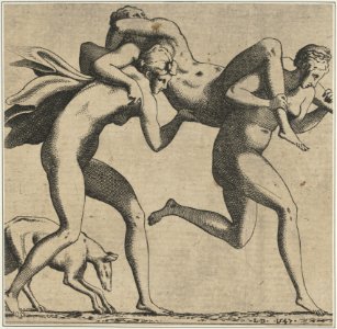 Woman Being Carried to a Libidinous Satyr MET DP855035