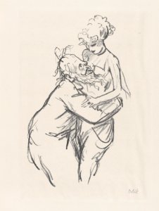 Werner Krauss as Schigolch and a Fräulein MET DP876223