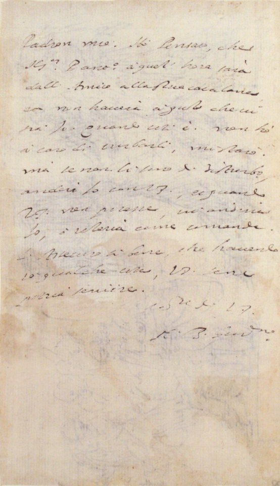 Woman Kneeling before a Standing Man, and Supplicant Kneeling before an Enthroned Male Figure MET 1970.101.6 VERSO