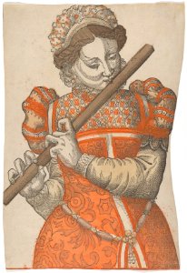 Woman Playing the Flute MET DP834477