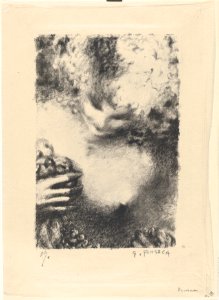 Woman holding a flower MET DP876072
