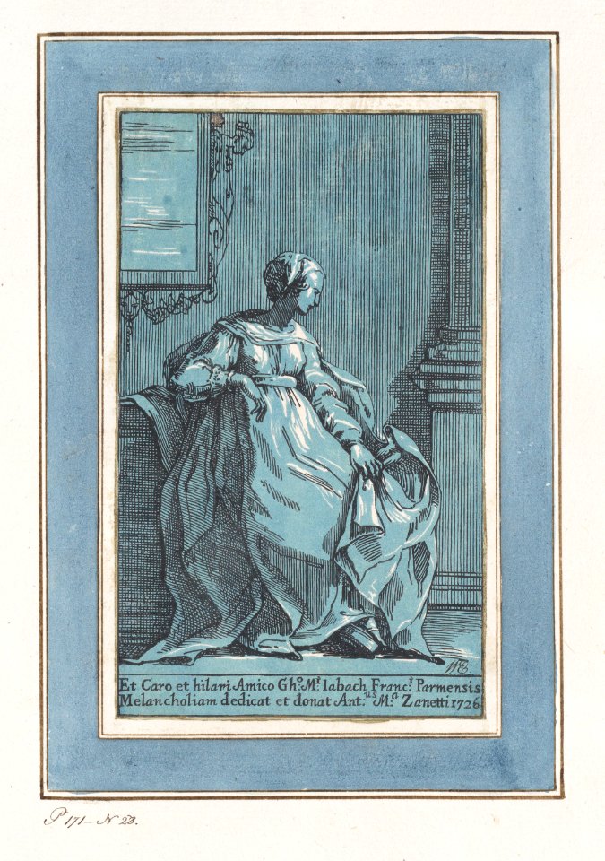 Woman Seated in Room (Melancholy) Met DP887813