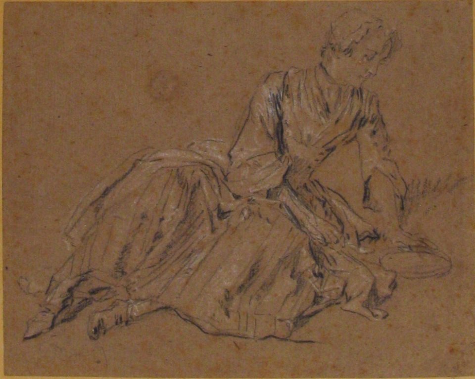 Woman Seated on the Ground MET 36.101.4