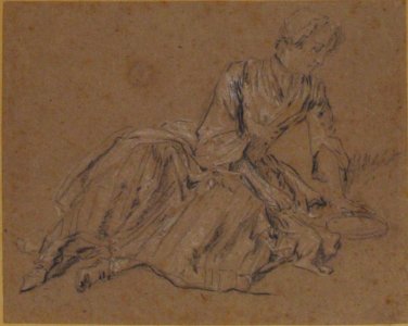 Woman Seated on the Ground MET 36.101.4