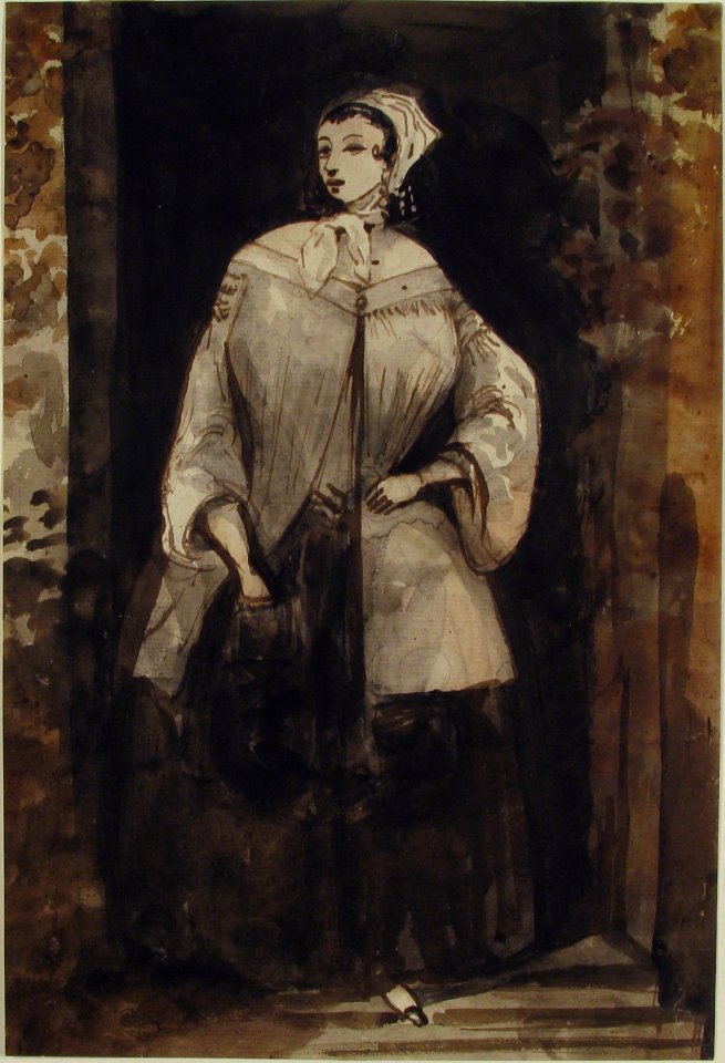 Woman Standing in a Doorway MET 29.100.603