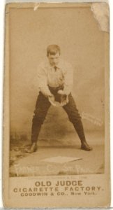 William Charles "Bill" Farmer, Catcher, St. Paul Apostles, from the Old Judge series (N172) for Old Judge Cigarettes MET DP846363
