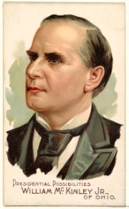 William McKinley Jr. of Ohio, from the Presidential Possibilities series (N124) issued by Duke Sons & Co. to promote Honest Long Cut Tobacco MET DPB873725