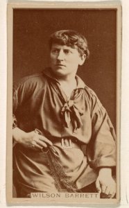 Wilson Barrett, from the Actresses series (N245) issued by Kinney Brothers to promote Sweet Caporal Cigarettes MET DP859933