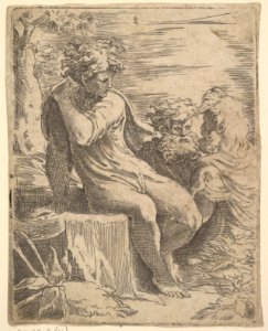 Youth with two old Men MET DP826168