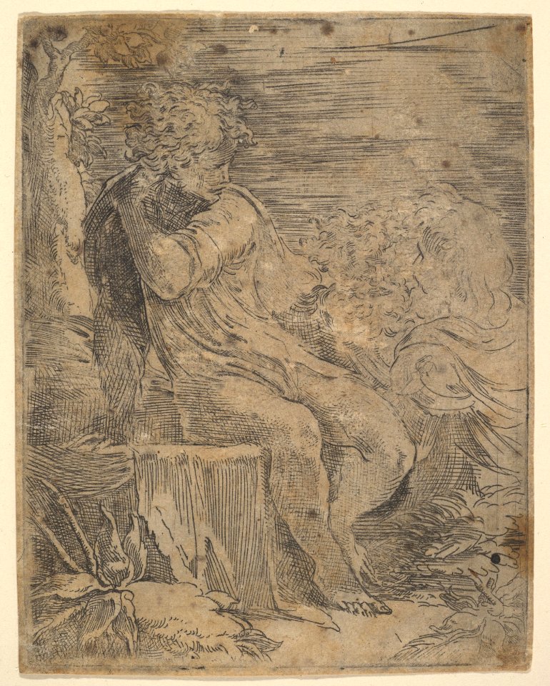 Youth with two old Men MET DP826184