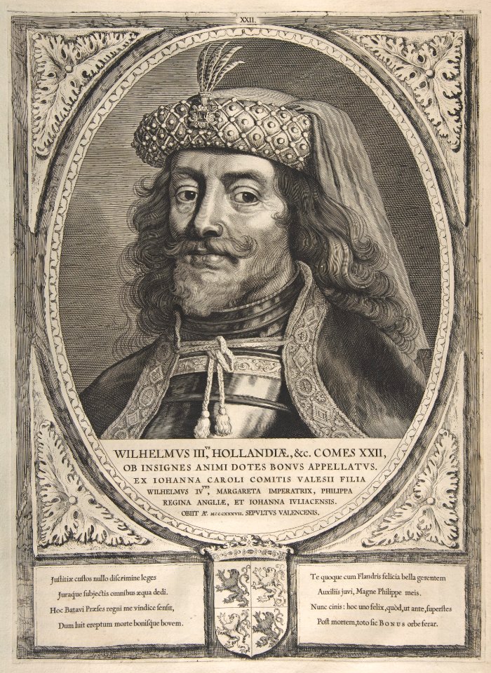 William III from the series Counts and Countesses of Holland, Zeeland, and West-Frisia MET DP810941