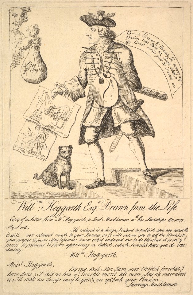 William Hog-garth Esq. Drawn from the Life MET DP825169