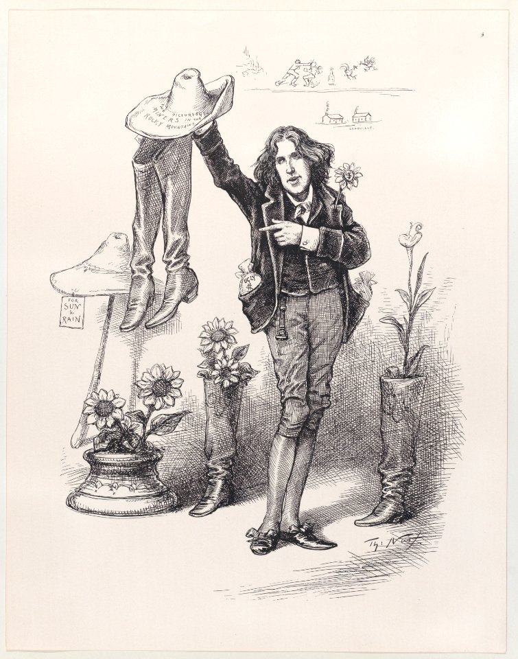 Wilde on Us. Something To "Live Up" To in America Met DP884629
