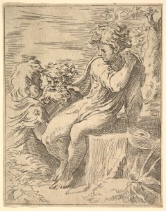 Youth with two Old Men MET DP826169