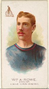 William A. Rowe, Cyclist, from World's Champions, Series 2 (N29) for Allen & Ginter Cigarettes MET DP838229