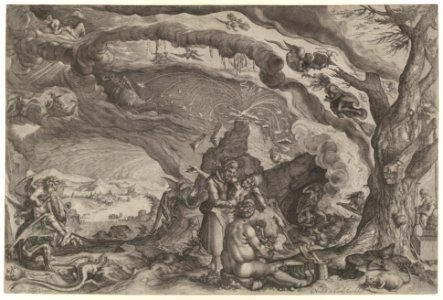 Witches Preparing for Sabbath MET DP838011