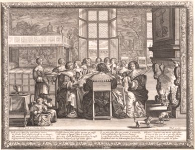 Wives at Table During the Absence of Their Husbands MET DP141380