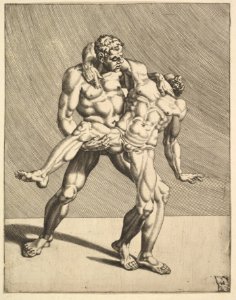 Wrestlers, from Wrestlers, plate 3 MET DP822170