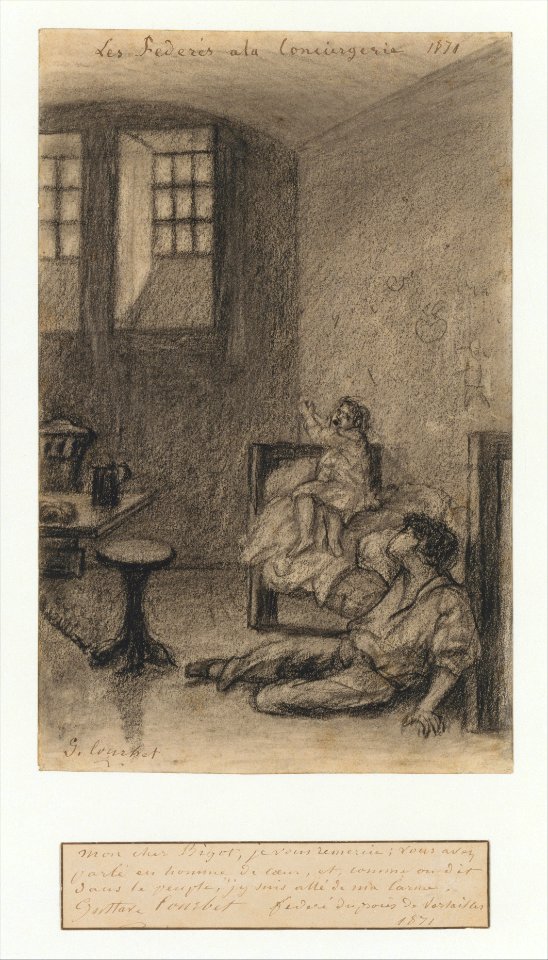 Young Communards in Prison (Les Fédérés à la Conciergerie) MET DT1001