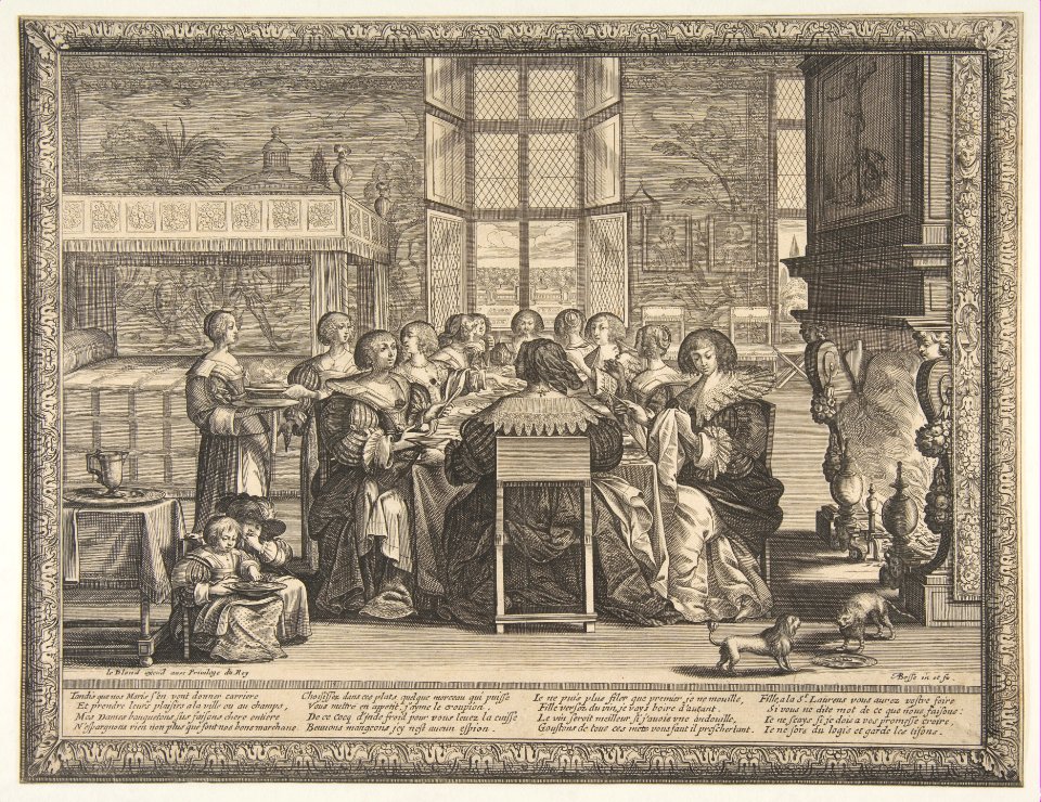 Wives at Table During the Absence of their Husbands MET DP818214