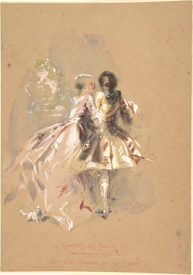 Young Couple Seen From Behind MET DP805126