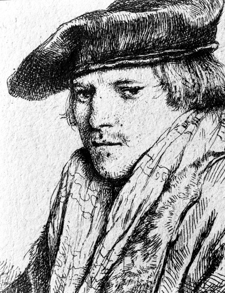 Young Man in a Velvet Cap (Ferdinand Bol) MET MM10553