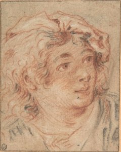 Young Man Wearing a Beret MET DP805485