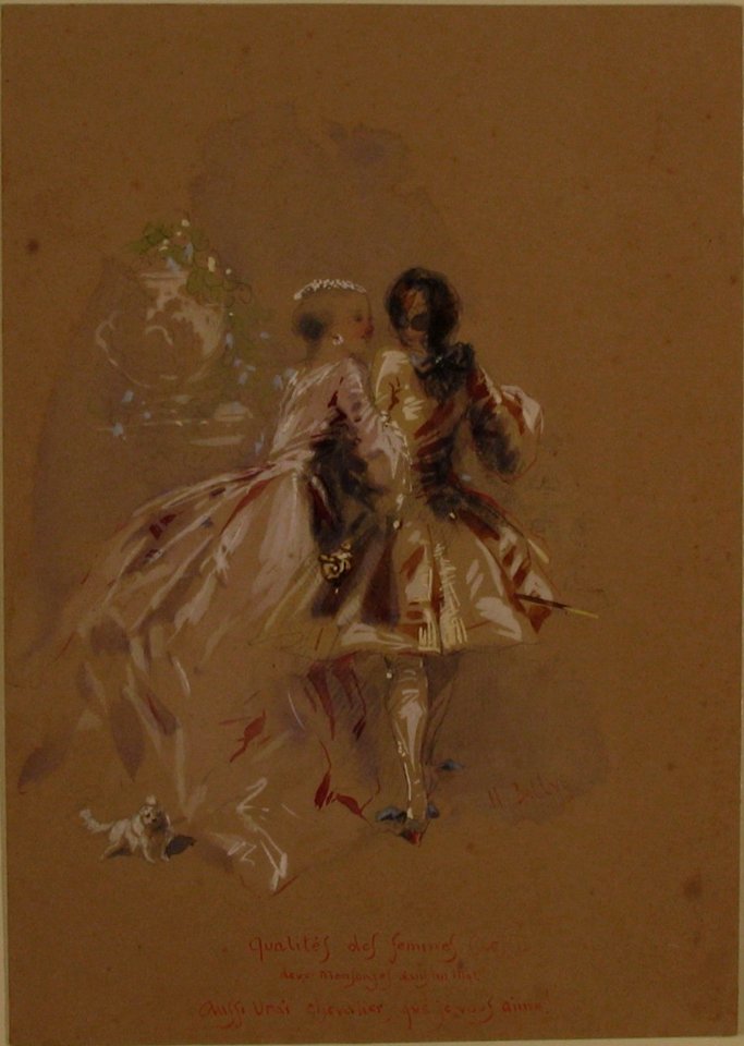 Young Couple Seen From Behind MET 60.620.60