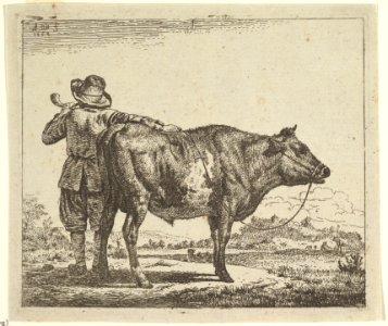 Young Herdsman with a Bull, from Different Animals MET DP828089