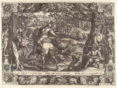 Wild Boar Hunt with Spears MET DP102229~1