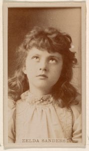 Zelda Sanders, from the Actresses series (N245) issued by Kinney Brothers to promote Sweet Caporal Cigarettes MET DP859512