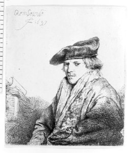 Young Man in a Velvet Cap (Ferdinand Bol) MET MM10690
