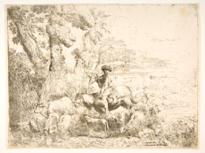 Young Herdsman on Horseback MET DP816515