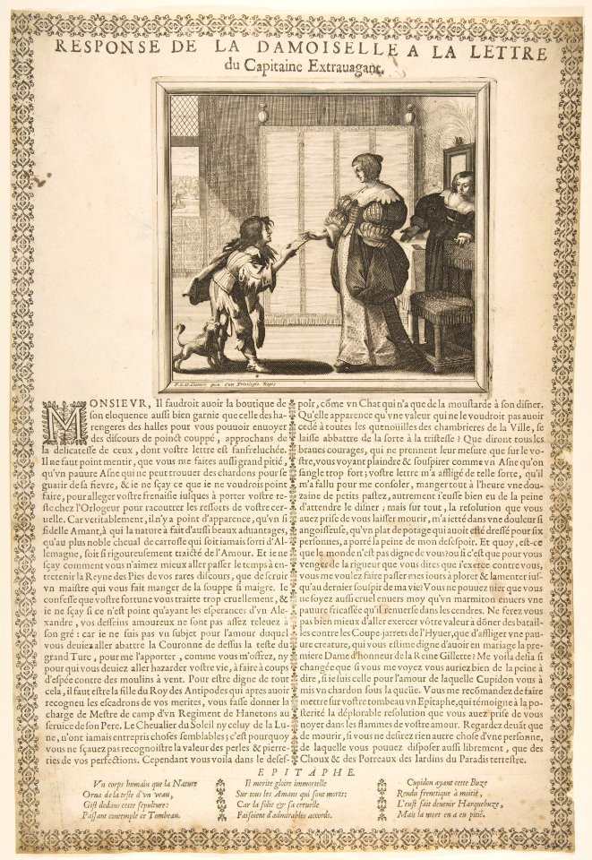 Young Lady's Reply to the Captain's Letter MET DP818308