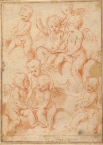 Winged Putti with Open Music Books MET 87.12.32