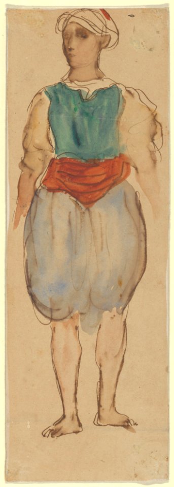 Young Moroccan, Standing MET DP836041