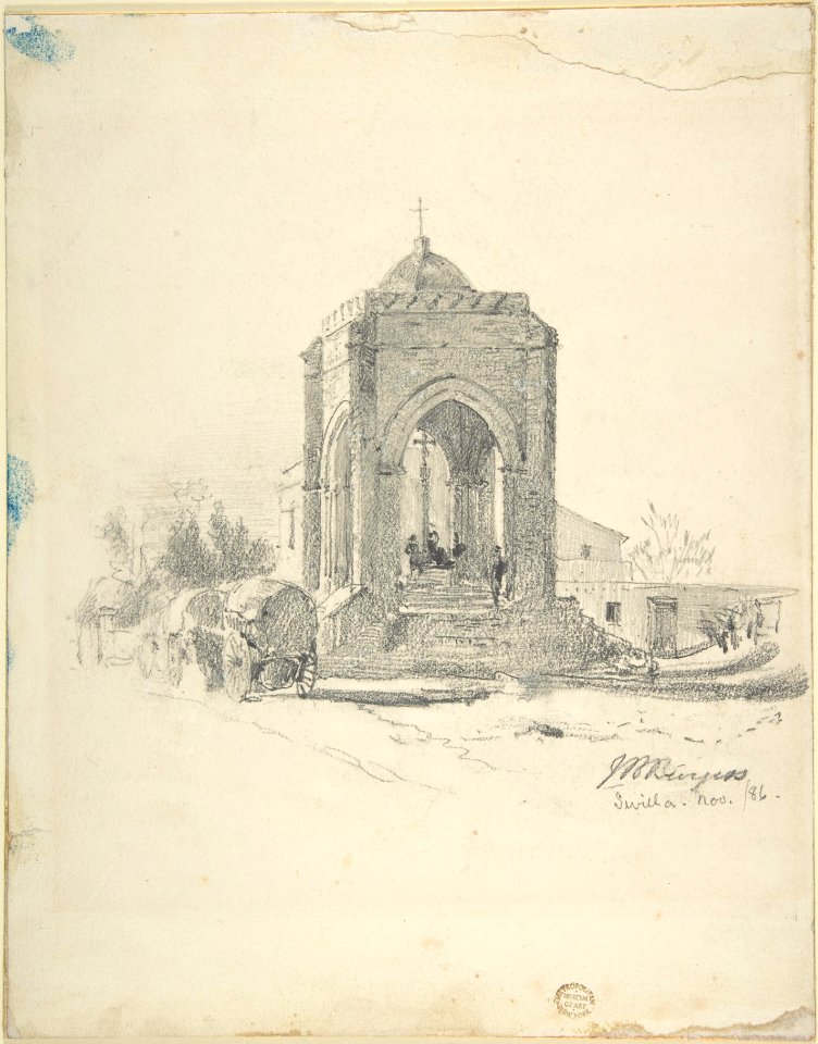 Wayside Temple Near Seville MET DP800829