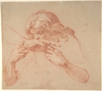 Youth Kissing an Outstretched Hand. MET DP807861