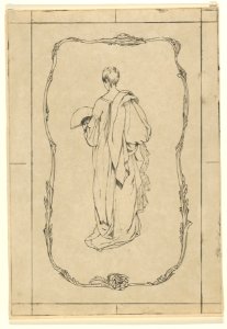 Woman with a Fan Viewed from the Rear MET DP844989