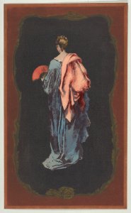 Woman with a Fan Viewed from the Rear MET DP844985